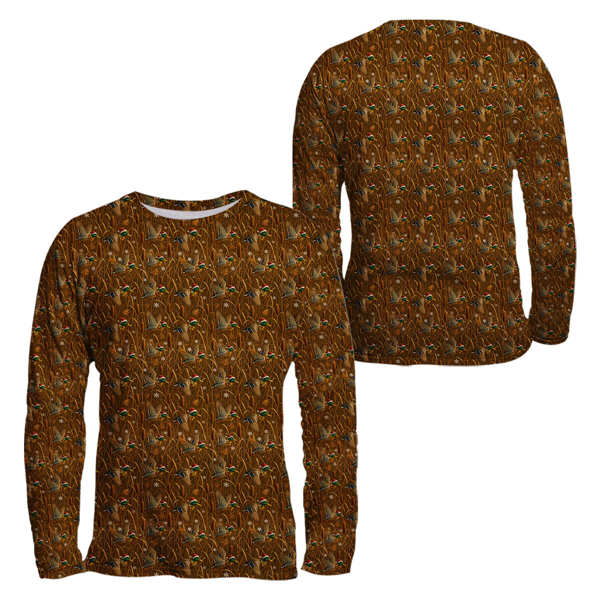 Christmas Duck Hunting Shirt, Holiday Waterfowl Gift