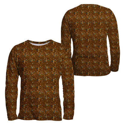 Christmas Duck Hunting Shirt, Holiday Waterfowl Gift