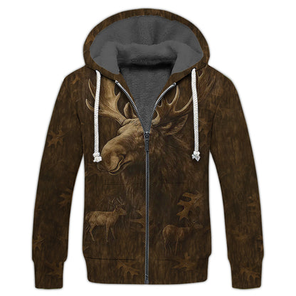 Giant Moose Shirt, Hunting Camo, Alaskan Wildlife Gift