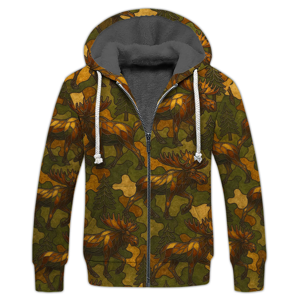 Moose Camo Shirt, Alaskan Hunter Gift