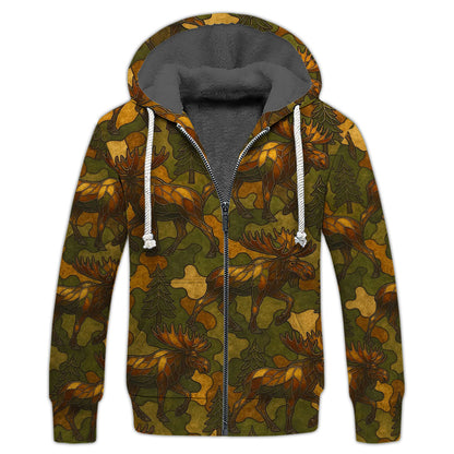 Moose Camo Shirt, Alaskan Hunter Gift