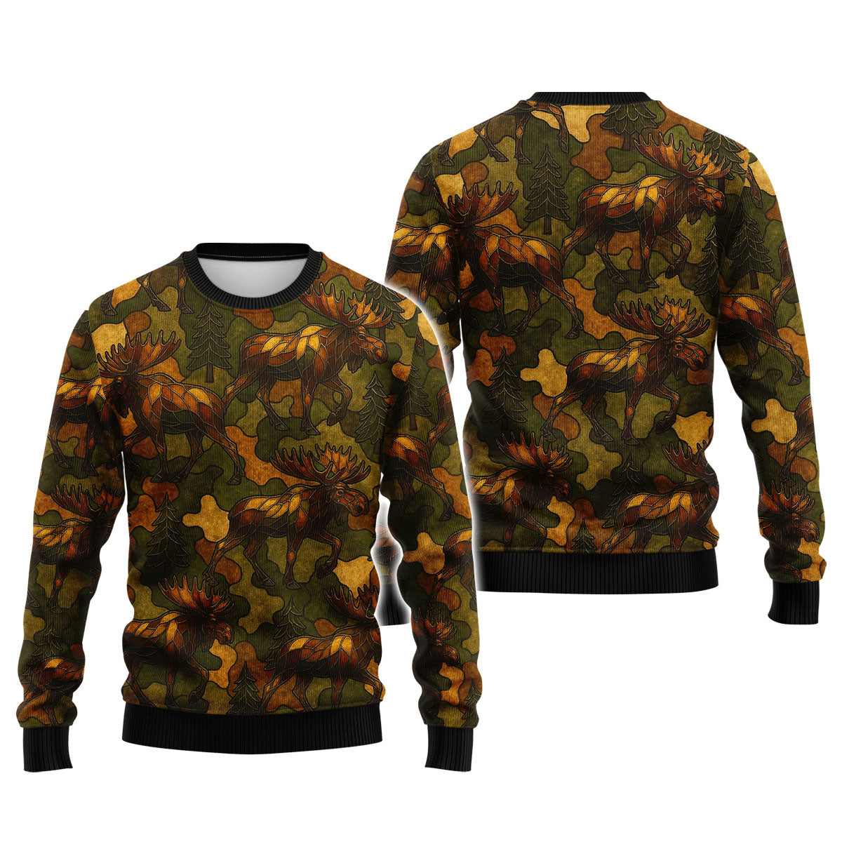 Moose Camo Shirt, Alaskan Hunter Gift