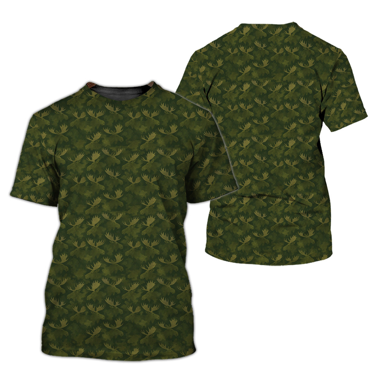 Moose Pattern Camo Shirts for Hunters