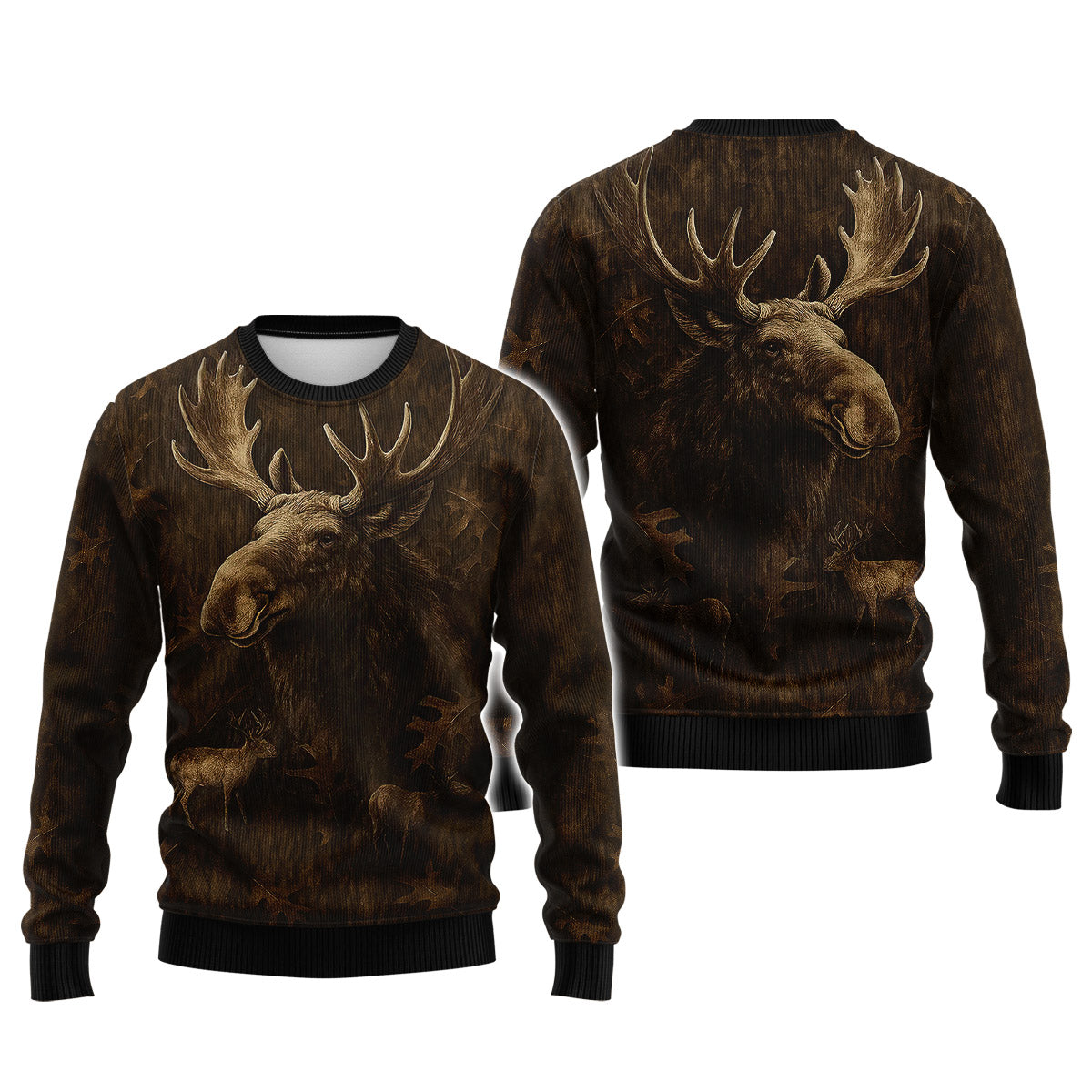 Giant Moose Shirt, Hunting Camo, Alaskan Wildlife Gift