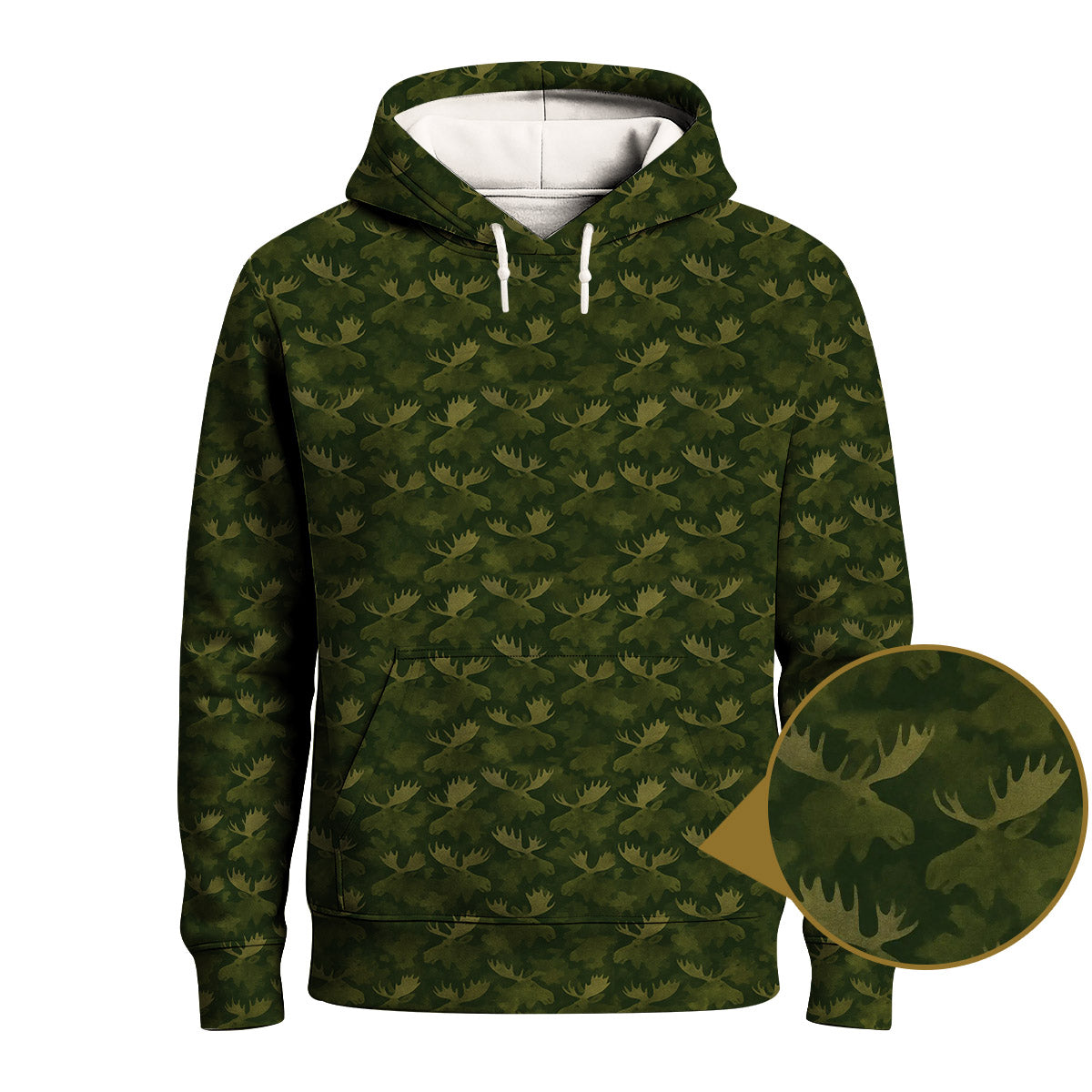 Moose Pattern Camo Shirts for Hunters